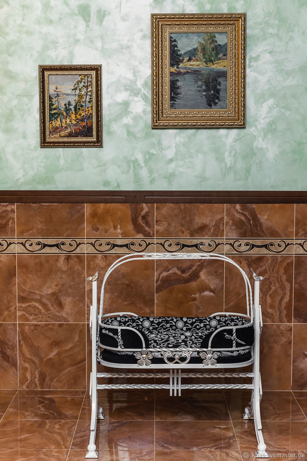 Кроватка для куклы или кошечки купить в интернет-магазине Ярмарка ...