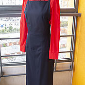 Одежда handmade. Livemaster - original item Women`s dress for office business casual. Handmade.