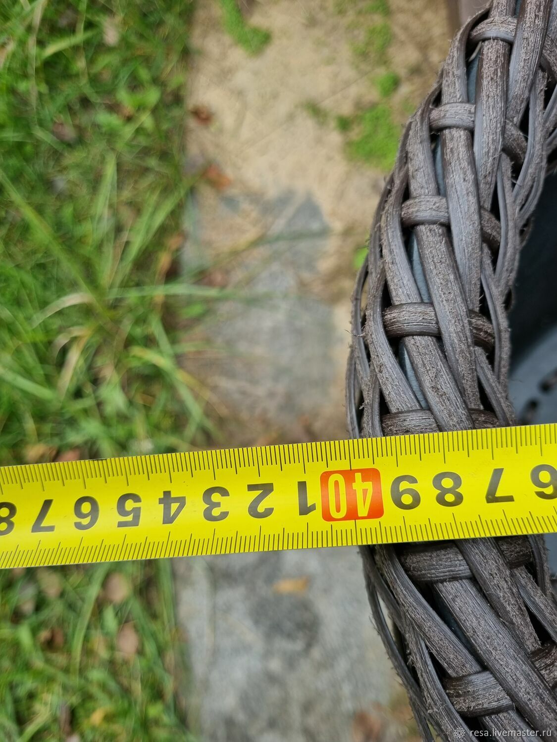 Кашпо из искусственного ротанга 20 литров в интернет-магазине на ...