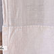 Order Linen curtains with horizontal inserts and the LINENBURG logo. Linenburg. Livemaster. . Curtains1 Фото №3