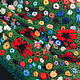 Crochet shawl 'Poppy Field 2' based on Claude Monet. Shawls. asmik (asmik). My Livemaster. Фото №5