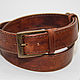 Order Handmade genuine leather belt. Blekerman Handmade. Livemaster. . Straps Фото №3