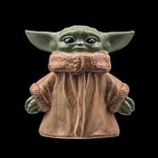 Куклы и игрушки handmade. Livemaster - original item Piggy Bank Baby YODA (ceramic) Baby Yoda from Star Wars. Handmade.