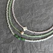 Украшения handmade. Livemaster - original item Choker beaded. Necklace with natural pearls. Handmade.