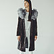 Hooded Long Fur Coat Women, Fur Coats, Moscow,  Фото №1