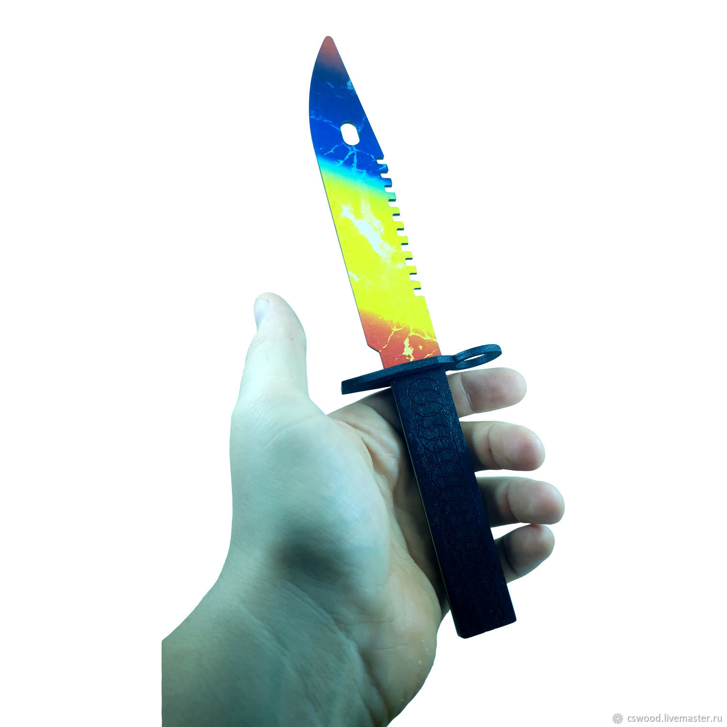 классический нож градиент стим фото 45