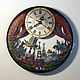 Unusual wall clock Moscow, Russian souvenir, clock as a gift. Watch. Original wall clocks. My Livemaster. Фото №5