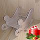 Sled for dolls, Doll furniture, Moscow,  Фото №1