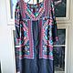 Заказать Винтаж: Платье.Selective! Креп.44-46.Ацтекский шик! UK!. MixVintage. Ярмарка Мастеров. . Платья винтажные Фото №3