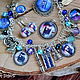 Order Doctor who jewelry set TARDIS blue doctor who. HappyFingers Movie store (happyfingers). Livemaster. . Jewelry Sets Фото №3