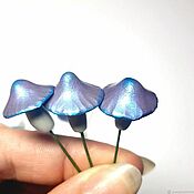 Цветы и флористика handmade. Livemaster - original item Miniature Mushrooms for mini garden, flower pot decoration. Handmade.
