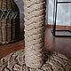 Order Scratching post: With sea nodes. cordknot. Livemaster. . Scratching Post Фото №3