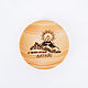 Wooden plate 'in your heart ALTAI' made of cedar T132. Plates. ART OF SIBERIA. My Livemaster. Фото №5