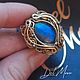 Ring with a blue labradorite stone 'Bluebird' 4. Ring. Del-moro. Online shopping on My Livemaster.  Фото №2