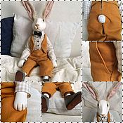 Rabbit Bruno (cold porcelain FLUMO). Handmade