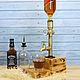 Диспенсер (кран) для виски + деревянный box в подарок мужчине, Диспенсер для напитков, Псков,  Фото №1