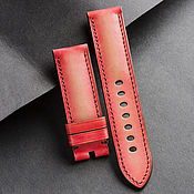 Calf leather watchband (08)