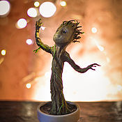 Для дома и интерьера handmade. Livemaster - original item Baby Groot.. Handmade.