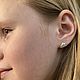  Горы. Серьги-пусеты. Mood&Spur MS Jewellery. Интернет-магазин Ярмарка Мастеров.  Фото №2