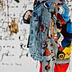 Jean Miro Denim Jacket Painting. Customizing clothing. Outerwear Jackets. nataliadenimart. My Livemaster. Фото №6