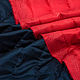 Мембранная стеганая ткань на синтепоне Polo Sport, цвет красный/синий. Ткани. Итальянские ткани. Ярмарка Мастеров.  Фото №5