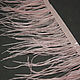 Trim of ostrich feathers 10-15 cm light pink. braid. Weakne - furniture and fabrics (weakne). Online shopping on My Livemaster.  Фото №2