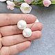 Заказать Жемчуг Shell pearl, имитация натурального, пара, 14 мм. SilverBranch_Shop. Ярмарка Мастеров. . Бусины Фото №3