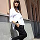 Рубашка Love In White. Блузки. ROKHAS (ALINA). Ярмарка Мастеров.  Фото №5
