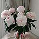 Пионы розовые из фоамирана, букет искусственных пионов, Цветы, Волжск,  Фото №1
