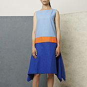 Одежда handmade. Livemaster - original item Sundress linen cotton summer elegant combo. Handmade.