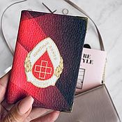 Канцелярские товары handmade. Livemaster - original item Cover for the certificate 