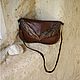 clutches: Transformer handbag made of leather, Leafy. Clutches. Stinna freeform (stinna). Online shopping on My Livemaster.  Фото №2