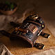 Steampunk wristband. Leather braselet with compass. Subculture Attributes. Lullis. Online shopping on My Livemaster.  Фото №2