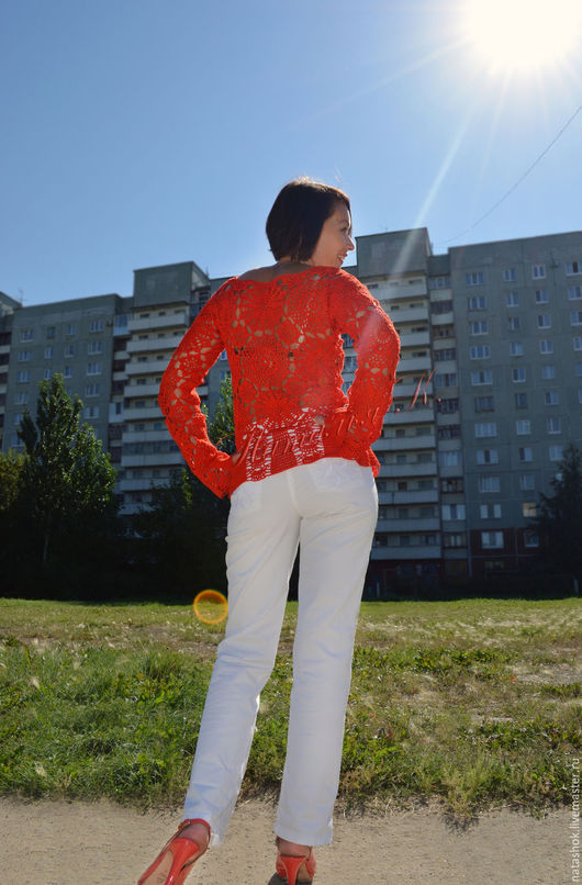 Ажурная блузка в омске