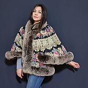 Одежда handmade. Livemaster - original item Women`s jacket with Arctic fox fur. Handmade.