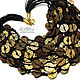 Necklace brilliantly golden (625) designer jewelry. Necklace. Svetlana Parenkova (parenkova). Online shopping on My Livemaster.  Фото №2