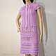 Lexie knitted dress. Hook, cotton, Dresses, Odessa,  Фото №1