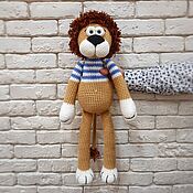 Куклы и игрушки handmade. Livemaster - original item The Lion is Large (55 cm). Handmade.