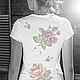 T shirt Westphalian flowers. T-shirts. decades. Online shopping on My Livemaster.  Фото №2