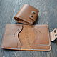 Wallet and passport cover made of leather. Wallets. crecca. Online shopping on My Livemaster.  Фото №2