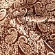 Genuine leather with pile-Paisley 0,8 mm, Leather, Ankara,  Фото №1