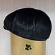 Order Newsboy cap from Norwegian fur seals. Mens fur soft cap. Mishan (mishan). Livemaster. . Caps1 Фото №3