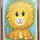 Painting for children in oil pastel with a lion cub 'Golden' 297h420 mm. Pictures. Larisa Shemyakina Chuvstvo pozitiva (chuvstvo-pozitiva). Online shopping on My Livemaster.  Фото №2