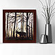 Deer, forest painting, landscape, 20h20. Pictures. myfoxyart (MyFoxyArt). My Livemaster. Фото №6