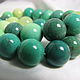 Smooth chrysoprase bead ball 10 mm ball. Beads1. Elena (luxury-fittings). My Livemaster. Фото №4