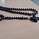 Order Men's rosary beads made of black ebony with a cross. marusjy. Livemaster. . Beads2 Фото №3
