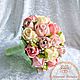 Ramo de la novia 'ceniza rosa' opción 2. Wedding bouquets. marrybuket. Интернет-магазин Ярмарка Мастеров.  Фото №2