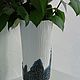 Керамическая ваза для цветов. Вазы. Nakotaki. Ярмарка Мастеров.  Фото №4
