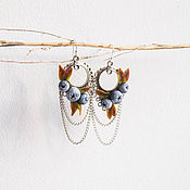 Украшения handmade. Livemaster - original item Copy of Silver drop earrings, Gift for women. Handmade.