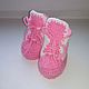 Order Booties 'Sneakers'. magazin Elenamaster. Livemaster. . Babys bootees Фото №3